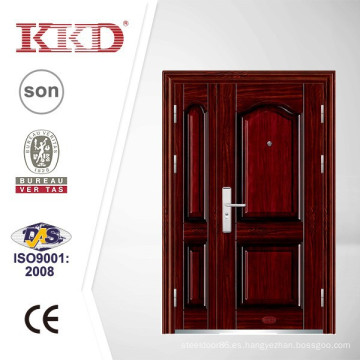 Puerta de acero de la seguridad de alta calidad KKD-301 con uno y la mitad la hoja